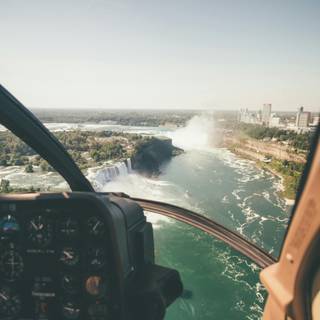 Aeroplane cockpit wallpaper