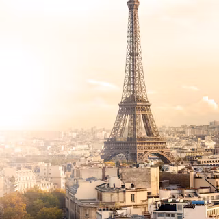 Eiffel Tower vintage wallpaper