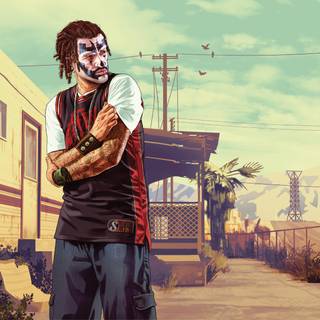 GTA V characters wallpaper