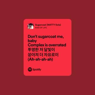 Sugarcoat NATTY wallpaper