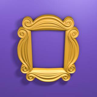 Friends door frame wallpaper