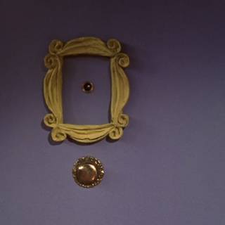 Friends door frame wallpaper