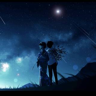 Two people wallpaper