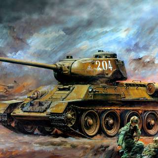 T-34 tank wallpaper