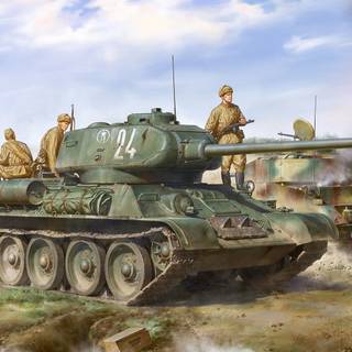 T-34 tank wallpaper