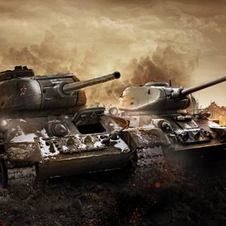 T-34 tank wallpaper
