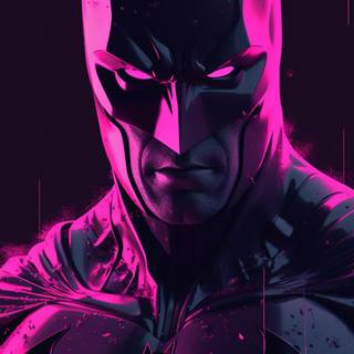 Pink Batman wallpaper