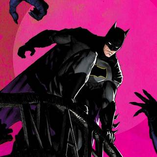 Pink Batman wallpaper