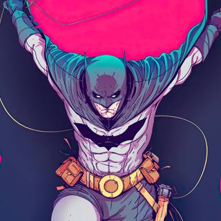 Pink Batman wallpaper