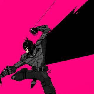 Pink Batman wallpaper