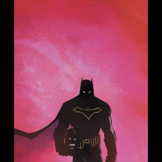 Pink Batman wallpaper
