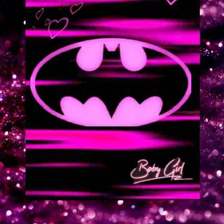 Pink Batman wallpaper