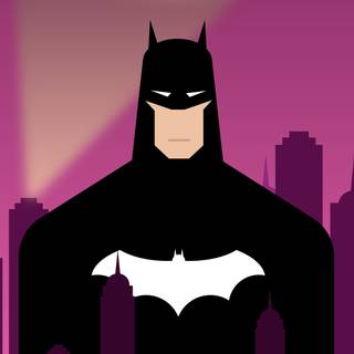 Pink Batman wallpaper