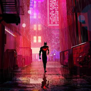 Pink Batman wallpaper