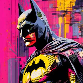 Pink Batman wallpaper