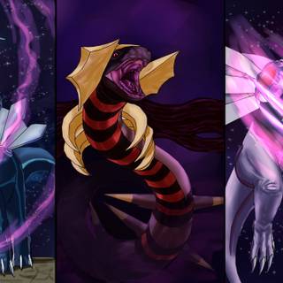 Pokémon trio wallpaper