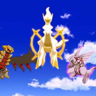 Pokémon trio wallpaper