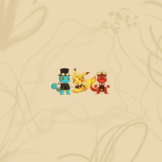Pokémon trio wallpaper