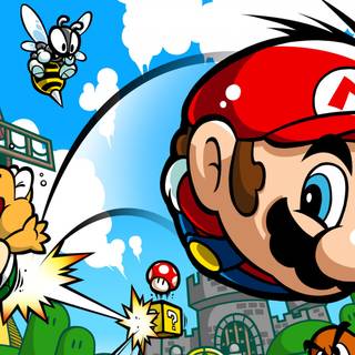 Super Mario desktop wallpaper