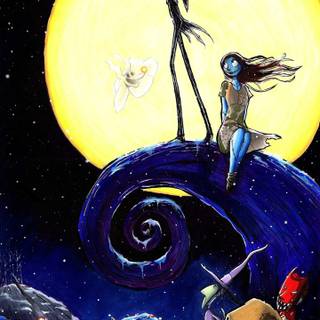 Nightmare Before Christmas Sally wallpaper