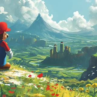 Super Mario desktop wallpaper