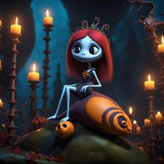 Nightmare Before Christmas Sally wallpaper