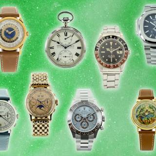Watch collection wallpaper