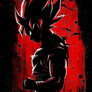 Dragon Ball red wallpaper