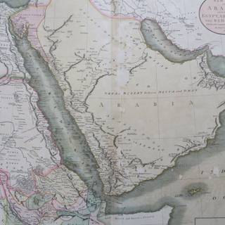 Saudi Arabia map wallpaper