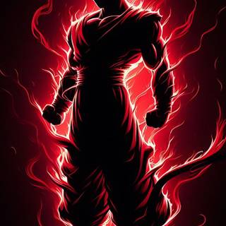 Dragon Ball red wallpaper