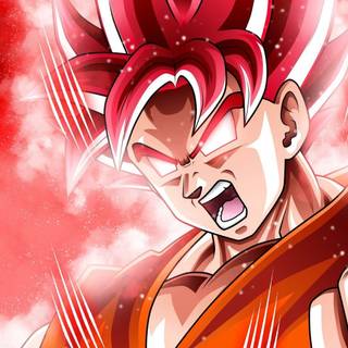 Dragon Ball red wallpaper