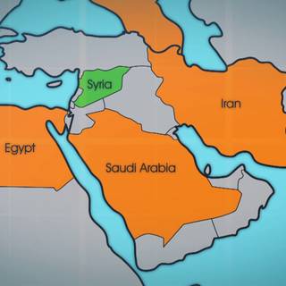 Saudi Arabia map wallpaper