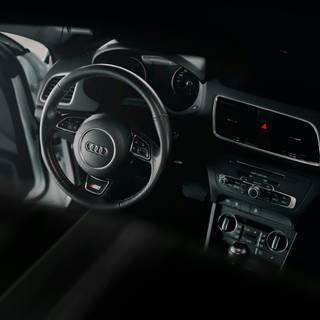 Inside the car wallpaper
