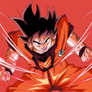 Dragon Ball red wallpaper