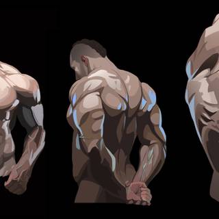 Buff people wallpaper