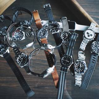 Watch collection wallpaper