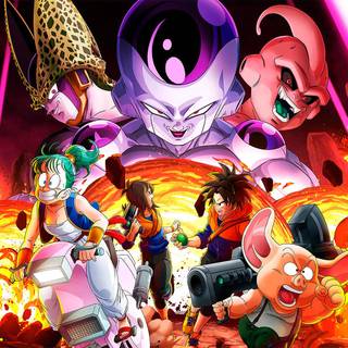 Dragon Ball red wallpaper