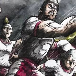 Buff people wallpaper