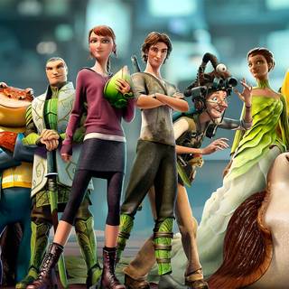 Action cartoon wallpaper