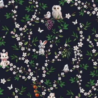 Forest witch wallpaper