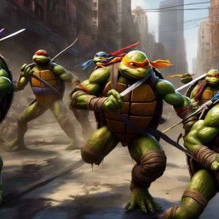 Action cartoon wallpaper