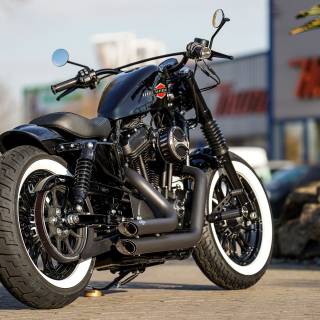 Harley Davidson Bobber wallpaper