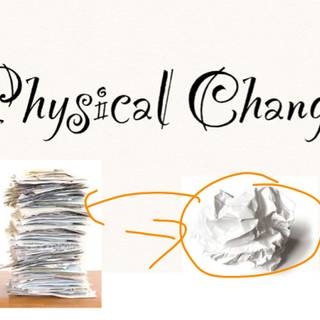 Physical change wallpaper