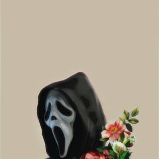 Ghost face cute wallpaper
