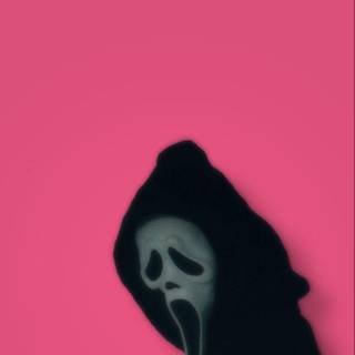 Ghost face cute wallpaper