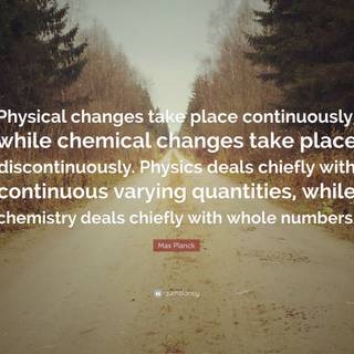 Physical change wallpaper