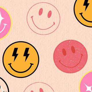Smile preppy wallpaper