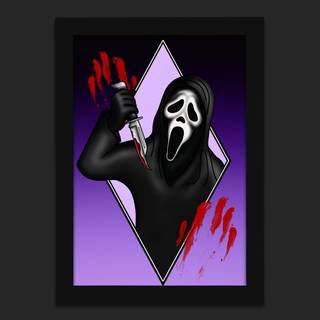 Ghost face cute wallpaper