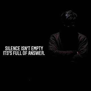 Work in silence wallpaper