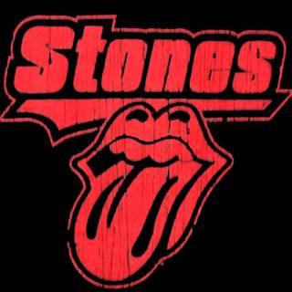 The Rolling Stones tongue and lips logo poster wallpaper